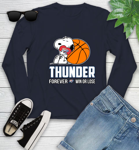 NBA The Peanuts Movie Snoopy Forever Win Or Lose Basketball Oklahoma City Thunder_000 127