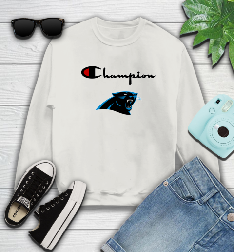 NFL Football Carolina Panthers Champion Shirt Sweatshirt 9