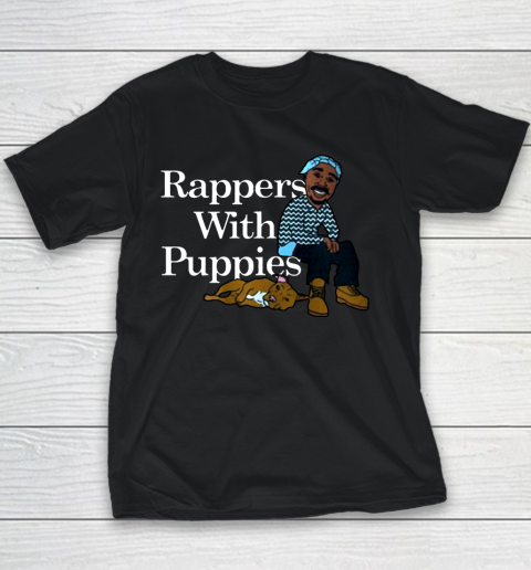 Rappers with Puppies Youth T-Shirt