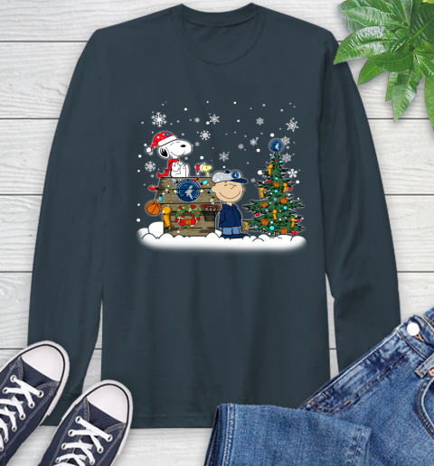 Minnesota Timberwolves NBA Basketball Christmas The Peanuts Movie Snoopy Championship Long Sleeve T-Shirt 9