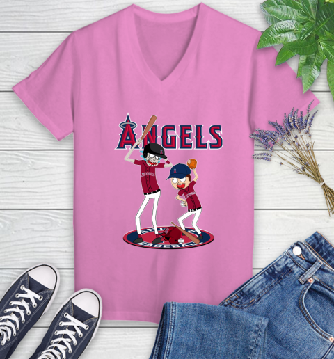 MLB Los Angeles Angels Rick And Morty Baseball 90