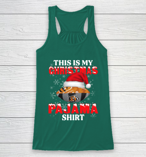 Cincinnati Bengals This Is My Christmas Pajama Shirt NFL Racerback Tank 5