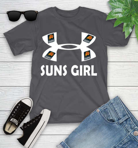 NBA Phoenix Suns Girl Under Armour Basketball Sports Youth T-Shirt 6