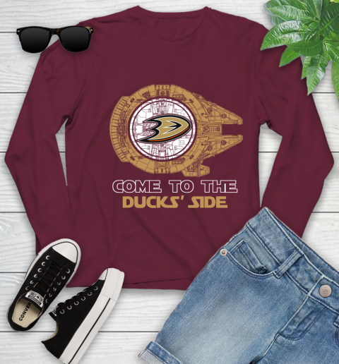 NHL Come To The Anaheim Ducks Wars Hockey Sports Youth Long Sleeve 6