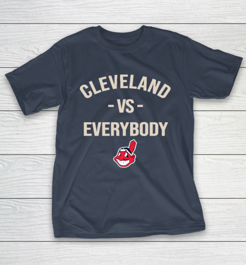 Cleveland Indians Vs Everybody T-Shirt 3