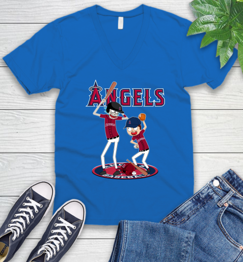 MLB Los Angeles Angels Rick And Morty Baseball 54