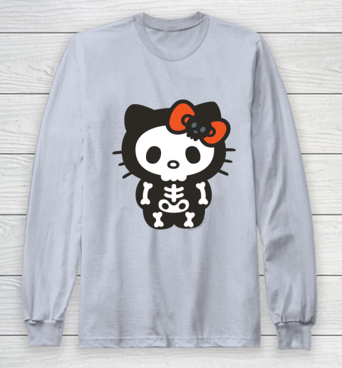 Hello Kitty Skeleton Halloween Long Sleeve T-Shirt 4