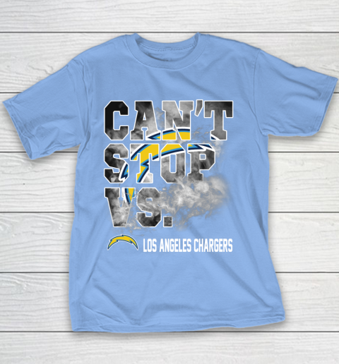 NFL Los Angeles Chargers Can't Stop Vs Youth T-Shirt 8