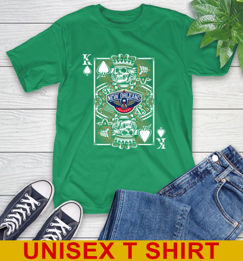 New Orleans Pelicans NBA Basketball The King Of Spades Death Cards Shirt T-Shirt 7
