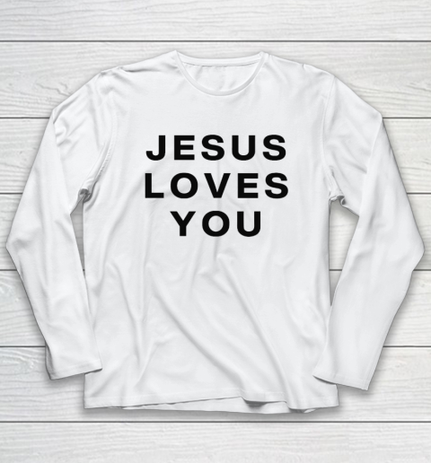 C. J. Stroud Jesus Loves You Long Sleeve T-Shirt