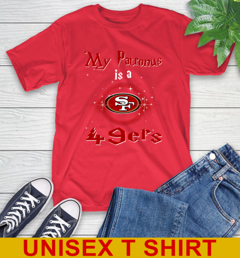 NFL Football Harry Potter My Patronus Is A San Francisco 49ers T-Shirt 13 NFL Football Harry Potter My Patronus Is A San Francisco 49ers T-Shirt - Image 13