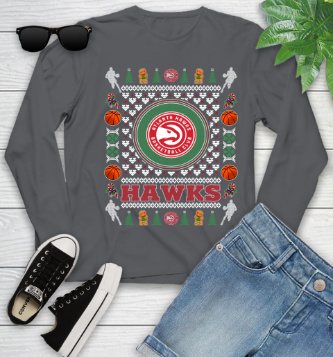 Atlanta Hawks Merry Christmas NBA Basketball Loyal Fan Ugly Shirt 132
