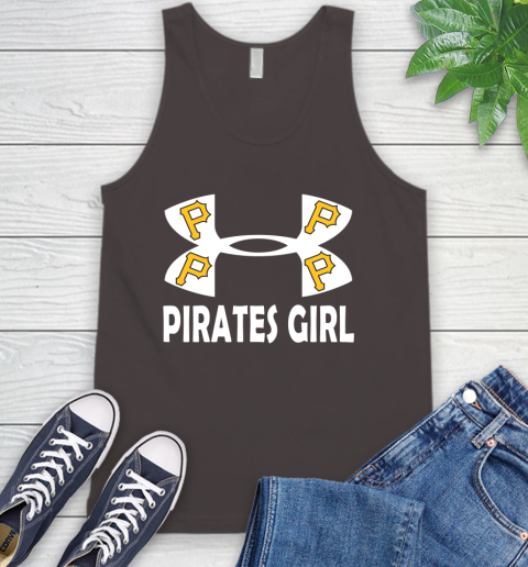 MLB Pittsburgh Pirates Under Armour Baseball Sports Tank Top 6