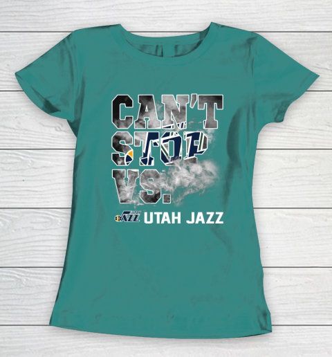 NBA Utah Jazz Basketball Can't Stop Vs Women's T-Shirt 10
