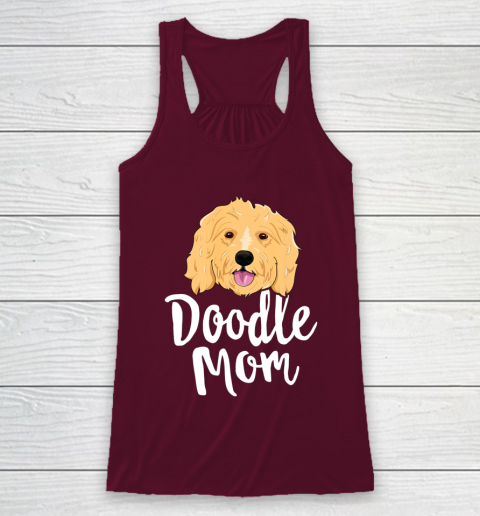 Dog Mom Shirt Doodle Mom T Shirt Women Goldendoodle Dog Puppy Mother Racerback Tank 2