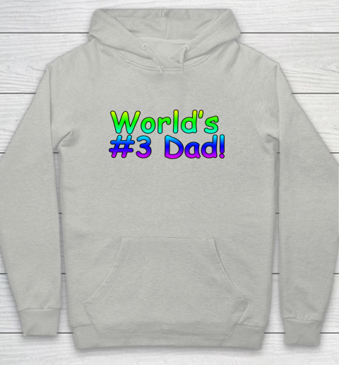 World's #3 Dad Father's Day Youth Hoodie