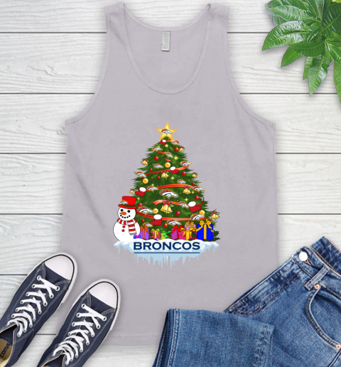 Denver Broncos Merry Christmas NFL Football Sports Tank Top 4