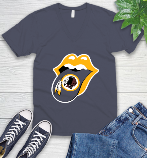 Washington Redskins NFL Football Lips I Root For My Team Adoring Fan 56