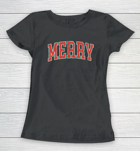 Vintage Merry Christmas Women's T-Shirt