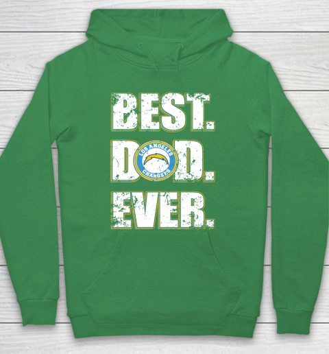 NFL Los Angeles Chargers Football Best Dad Ever Family Shirt Hoodie 5