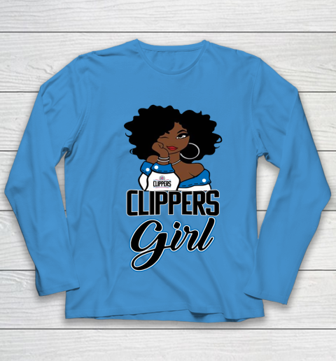 LA Clippers Girl NBA Youth Long Sleeve 7
