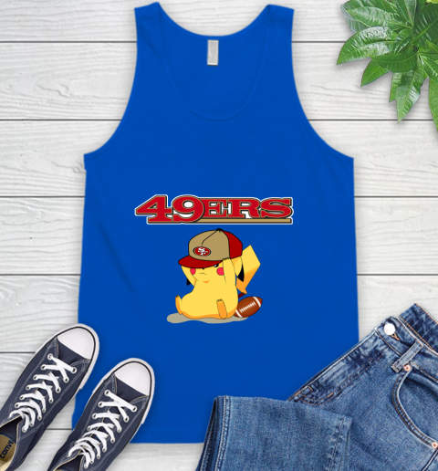 NFL Pikachu Football San Francisco 49ers Tank Top 5