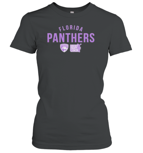 Florida Panthers Richmond Resilient Hockey Fights Cancer Women's T-Shirt