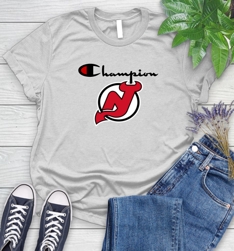 NHL Hockey New Jersey Devils Champion Shirt Women's T-Shirt