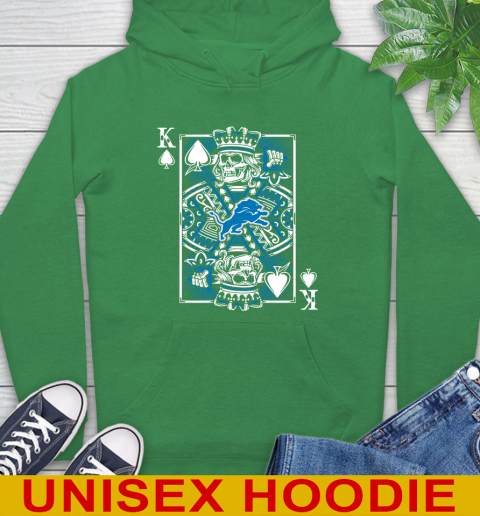 Detroit Lions NFL Football The King Of Spades Death Cards Shirt Hoodie 8