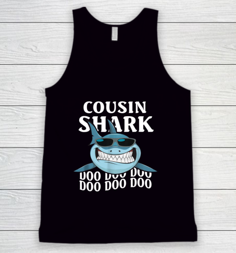 Cousin Shark Doo Doo Doo Shirts Christmas Gift Tank Top
