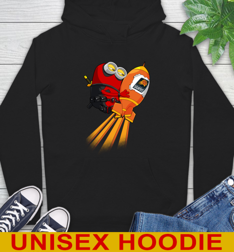 NBA Basketball Phoenix Suns Deadpool Minion Marvel Shirt Hoodie