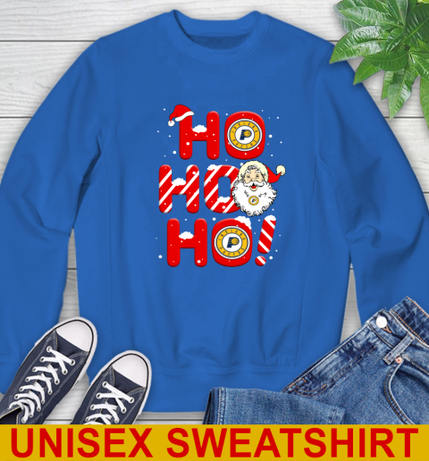 Indiana Pacers NBA Basketball Ho Ho Ho Santa Claus Merry Christmas Shirt Sweatshirt 11