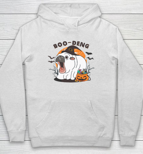 Funny Moo Deng Pumpkin Halloween Costumes Pygmy Hippopotamus Hoodie