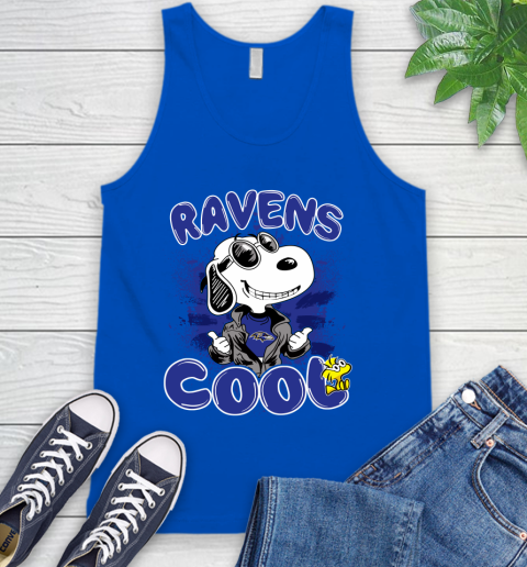 NFL Football Baltimore Ravens Cool Snoopy Shirt Tank Top 4