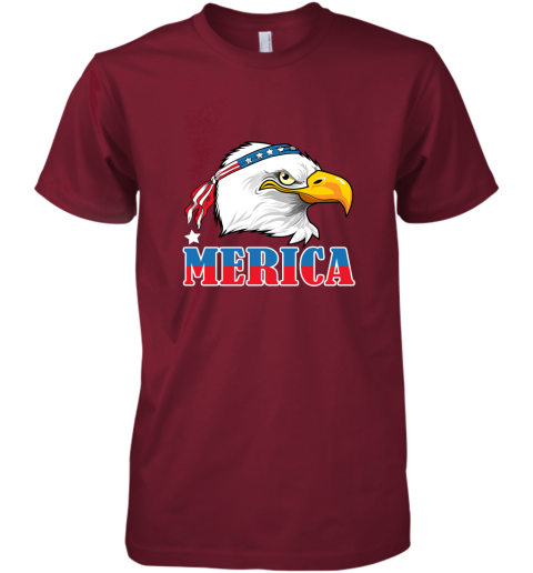Eagle Mullet 4th Of July American Flag Merica USA Premium Men's T-Shirt