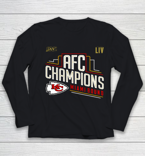 Chiefs AFC Championship 2021 Youth Long Sleeve