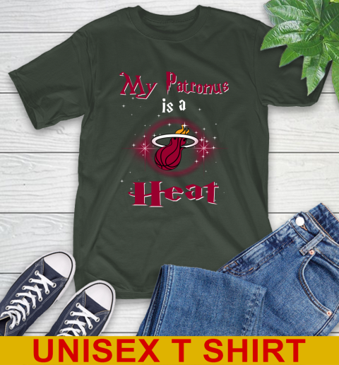 NBA Basketball Harry Potter My Patronus Is A Miami Heat T-Shirt 6