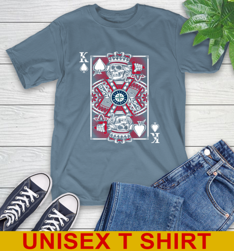 Seattle Mariners MLB Baseball The King Of Spades Death Cards Shirt T-Shirt 8