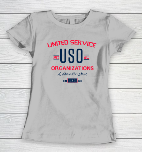 USO 2020 United Service Organizations Women's T-Shirt - Image 4