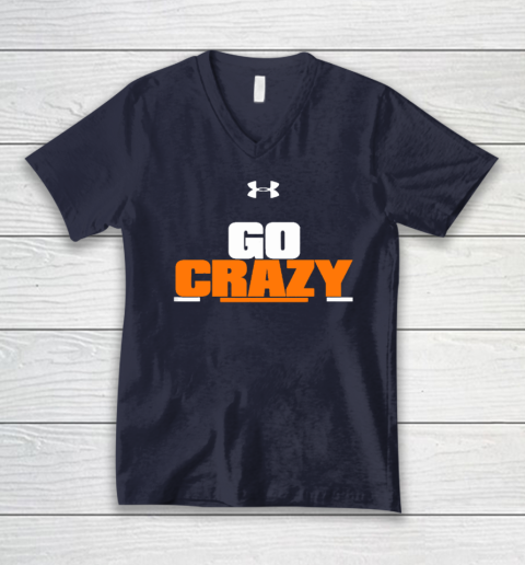 Go Crazy Cadillac V-Neck T-Shirt 2
