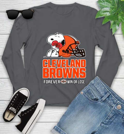 NFL The Peanuts Movie Snoopy Forever Win Or Lose Football Cleveland Browns 132