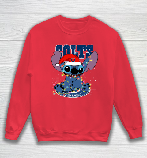 Indianapolis Colts NFL Football noel stitch Christmas Sweatshirt 6