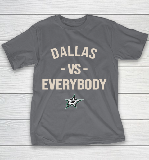 Dallas Stars Vs Everybody Youth T-Shirt 5