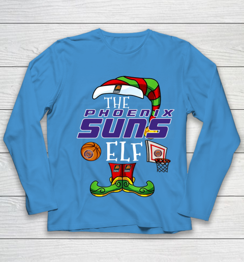 Phoenix Suns Christmas ELF Funny NBA Youth Long Sleeve 5