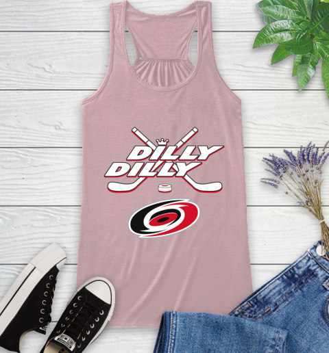 NHL Carolina Hurricanes Dilly Dilly Hockey Sports Racerback Tank 11