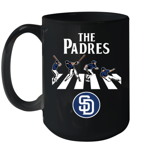 MLB Baseball San Diego Padres The Beatles Rock Band Shirt Ceramic Mug 15oz