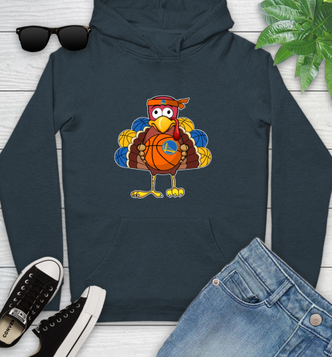 Golden State Warriors Turkey thanksgiving day Youth Hoodie 8