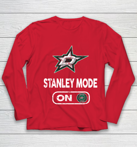 Dallas Stars Stanley Mode On Youth Long Sleeve 8