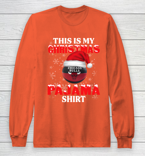 Chicago Bulls This Is My Christmas Pajama Shirt NBA Long Sleeve T-Shirt 3