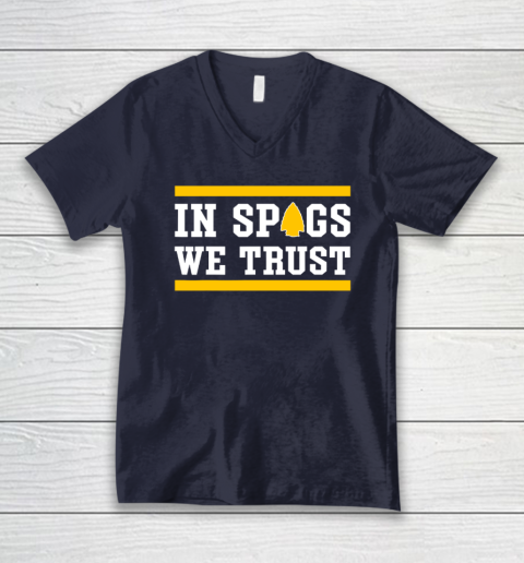 KC In Spags We Trust V-Neck T-Shirt 2